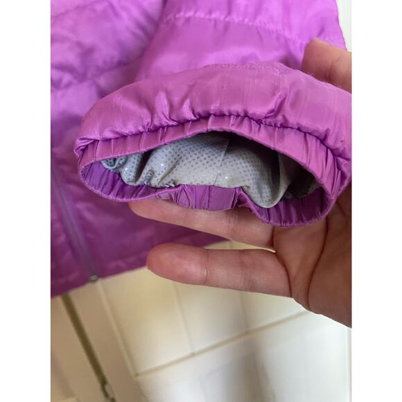 Columbia Girls‎ Jacket Size Medium 10 12 Quilted Lightweight Lavender Coat - Picture 7 of 7